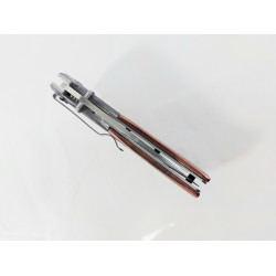 Browning DA142 - Сгъваем автоматичен масивен нож с дървени чирени ифлорални метални елементи