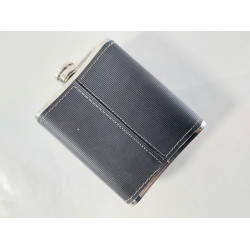 Манерка с кожен обков и месингова плочка с два автомата Манерка с кожен обков и месингова плочка с два автомата