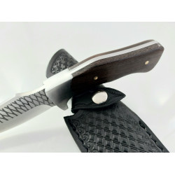 Ръчно направен ловен нож фултанг D2 steel