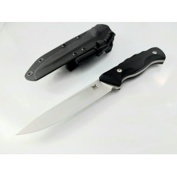 Ловен нож фултанг с Kydex калъф,магнезиева запалка DC53 Steel Military