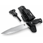 Ловен нож фултанг с Kydex калъф,магнезиева запалка DC53 Steel Military