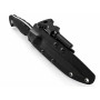 Ловен нож фултанг с Kydex калъф,магнезиева запалка DC53 Steel Military