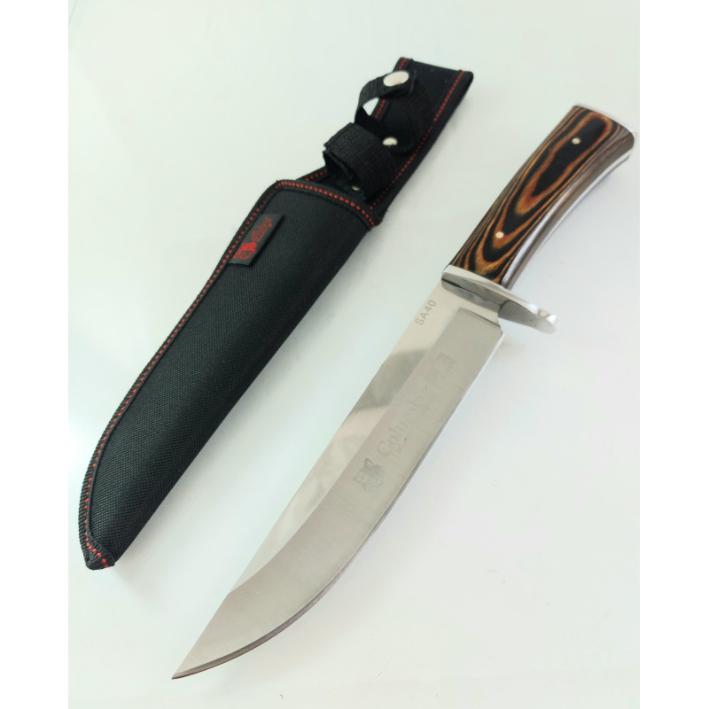 Ловен нож от масивна закалена стомана фултанг - Columbia SA40