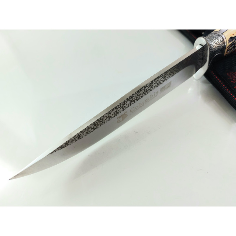 Ловен нож от масивна закалена стомана - Columbia SA45