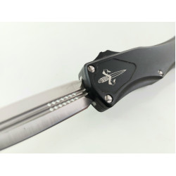 Автоматичен сгъваем нож кама двуостра с алуминиев корпус  OTF Reelectra