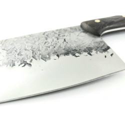 VipEver Full Tang Carbon Steel Handmade Chef Knife High Quality ръчно направен кухненски сатър