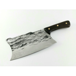 Grandsharp Full Tang Carbon Steel Handmade Chef Knife High Quality кухненски сатър футуристичен дизайн