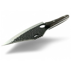 Тактически нож ловен тип сатър кован фултанг с дървена дръжка