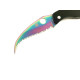 Сгъваем джобен нож с назъбено острие - Rainbow