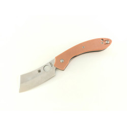 Сгъваем джобен нож оранжева ергономична G10 дръжка, модел сатър 