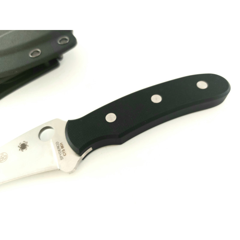 Тактически ловен нож с извито острие тип карамбит - модел BD1 Spyderko