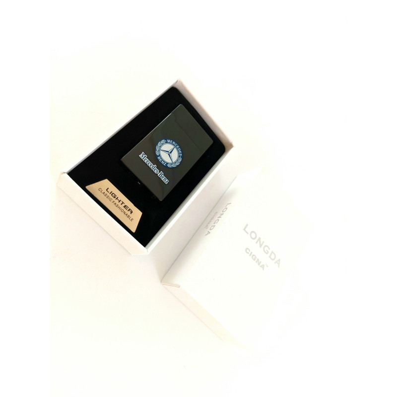 Електрическа запалка с логото на Мерцедес - Mercedesс луксозна подаръчна кутийка