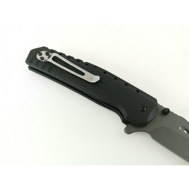 Сгъваем автоматичен нож Browning F66 с гумирана дръжка