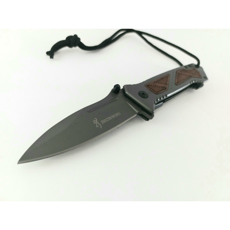 Сгъваем автоматичен нож Browning DA53 с иноксово покритие