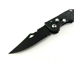 Сгъваем автоматичен джобен нож C38 ,отваря се лесно с натискане на копчето на дръжката 