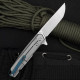 Автоматичен сгъваем нож - Titanium Alloy - острие стомана M390