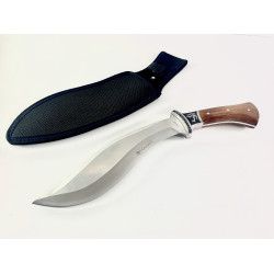 Ръчно направен нож кукри с инкрустиран тигър на гарда модел А3205