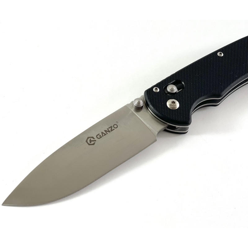 Ganzo G740-BK - 440C сгъваем джобен нож с дръжка G10