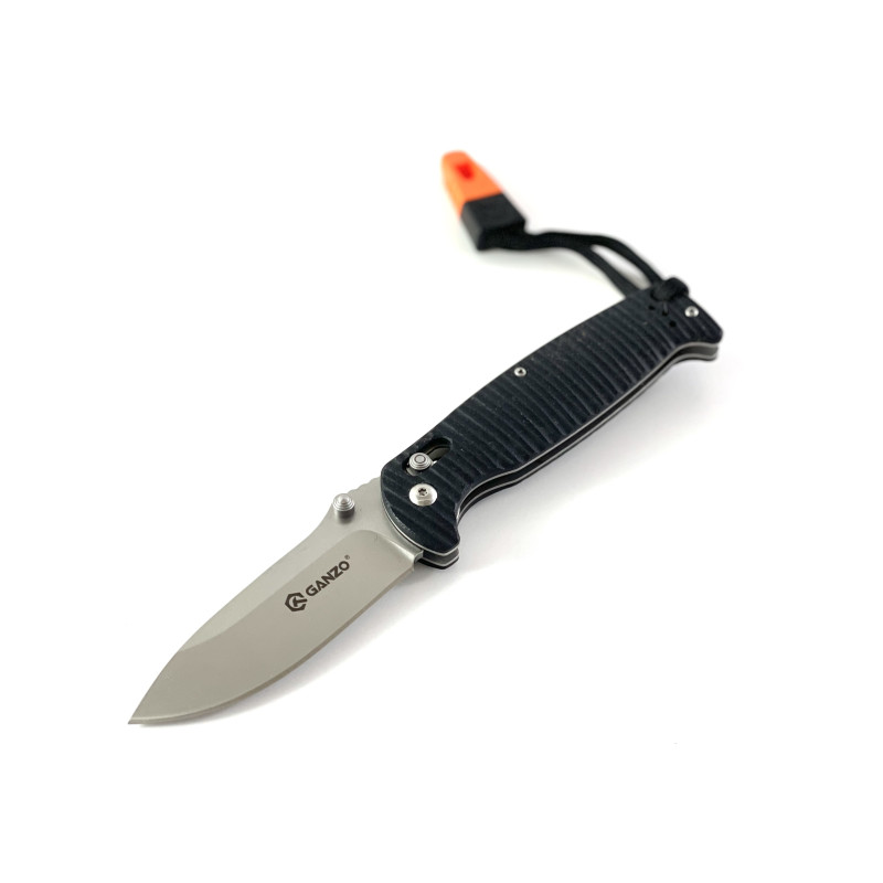 Ganzo G741 - 440C сгъваем джобен нож с дръжка релефна G10