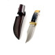 Ловен нож масивен Black wood фултанг DC53 steel Bowie - Knives