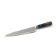 Професионален кухненски нож DAMASK - J007 полирана дръжка от дърво и смола