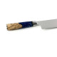 Професионален кухненски сатър DAMASK - J003 полирана дръжка от дърво и смола