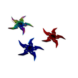 Кунай шурикени различни цветове добре балансирани с брезентов калъф за колан