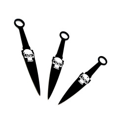 Комплект от три броя ками за хвърляне кунай Zombie Killer