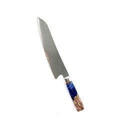 Професионален нож на главния готвач от дамаска японска стомана DAMASK - J002 полирана дръжка от дърво и смола Професионален нож на главния готвач от дамаска японска стомана DAMASK - J002 полирана дръжка от дърво и смола
