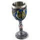 Рицарска чаша за вино с Вълк готически модел