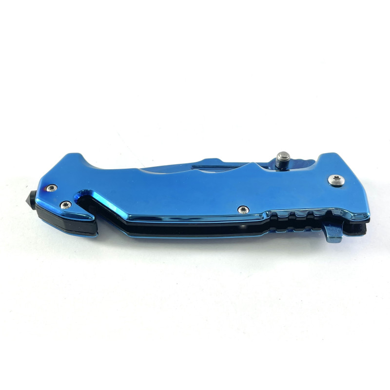 Сгъваем автоматичен джобен нож Орел - Falcon Blue knife