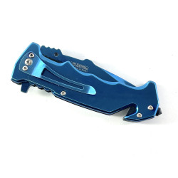 Сгъваем автоматичен джобен нож Орел - Falcon Blue knife