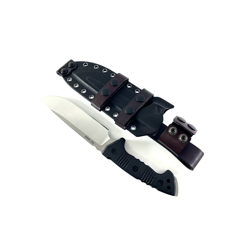 Military Bowie knife Ловен нож G10 Handle Kydex sheet - Knife FF11