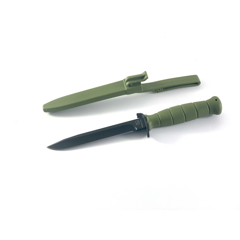 Italy military  военен нож за лов Model C00360A Green kydex sheet