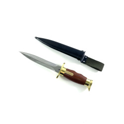 Тактическа кама остра като бръснач кортик - Brown