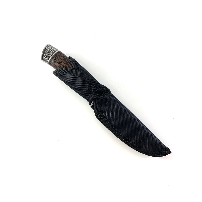 Ловен нож с инкрустирани вълци на острието модел FB291