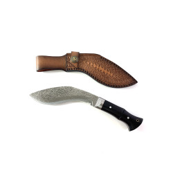 Ръчно направено мачете от дамаска стомана тип ламинат