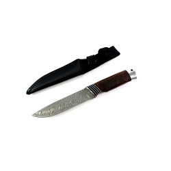 Ловен нож с шарка имитираща дамаска стомана модел FB1510