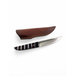 Ловен нож от цяло парче стомана фултанг D2 steel