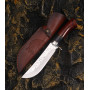 Ръчно направен ловен нож от Damask steel дръжка от Rosewood Ръчно направен ловен нож от Damask steel дръжка от Rosewood