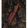 Ръчно направен ловен нож от Damask steel дръжка от Rosewood Ръчно направен ловен нож от Damask steel дръжка от Rosewood