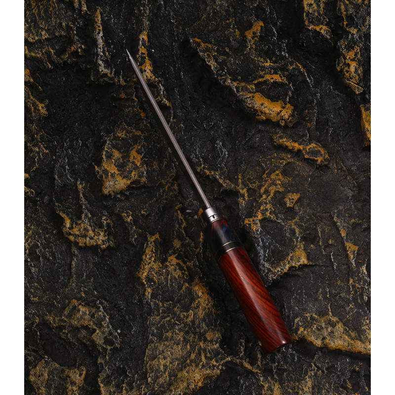 Ръчно направен ловен нож от Damask steel дръжка от Rosewood Ръчно направен ловен нож от Damask steel дръжка от Rosewood