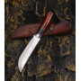 Ръчно направен ловен нож от Damask steel дръжка от Rosewood Ръчно направен ловен нож от Damask steel дръжка от Rosewood
