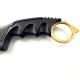 Нож TOPOINT Gold Karambit, нож с фиксирано острие от неръждаема стомана с калъф и нож CS-GO