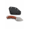 Ловен нож  острие шведска неръждаема стомана 14C28N - Brown Knives
