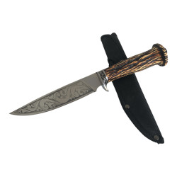 Руски ловен нож сталь 65х13 - Пантера