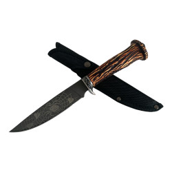 Руски ловен нож сталь 65х13 - Паук