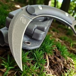 Тактически карамбит с G10 дръжка и калъф Kydex Модел Bastineli