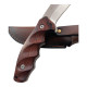 Ловен нож с кожен калъф фултанг Puma Knives TC310