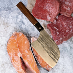 Кован кухненски нож модел сатър от високовъглеродна стомана Кован кухненски нож модел сатър от високовъглеродна стомана